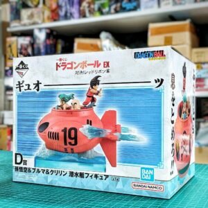 Ichiban Kuji Dragonball Red Ribbon Army Showdown - Prize D Son Goku Bulma & Kuririn in Submarine