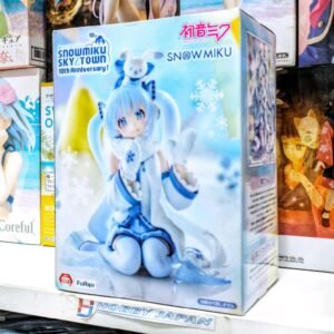 Noodle Stopper Figure - Snow Miku Sky Town 10th Anniversary