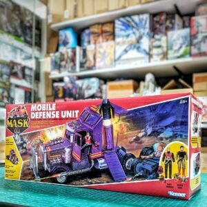 Mask M.A.S.K. Rhino Mobile Defense Unit with Matt Trakker & Bruce Sato Action Figures