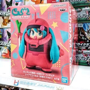 Gundam 45th X Hatsune Miku Figure - Char Zaku  Miku