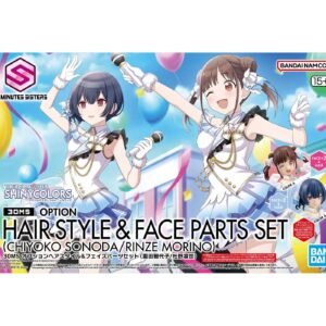 30MS Option Hair Style & Face Parts Set ( Chiyoko Sonoda / Rinze Morino )