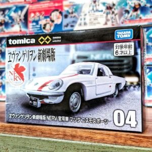 Tomica Premium Unlimited 04 Evangelion Thrice Upon a Time NERV Official Car Mazda Cosmo Sport