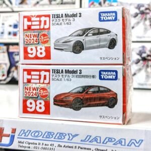 Tomica 28 & 98 - Tesla Model Y & Tesla Model 3