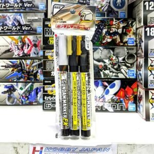 XGMS100 Gundam Marker EX Plated Silver, Yellow Gold, White Gold Set