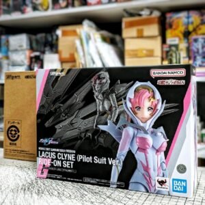 SHF Lacus Clyne Pilot Suit Ver Ride On Set Gundam Seed Freedom Figure