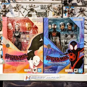 Bandai S.H.Figuarts SHF Spiderman Across the Spider Verse - Spider Gwen & Spiderman ( Miles Morales )