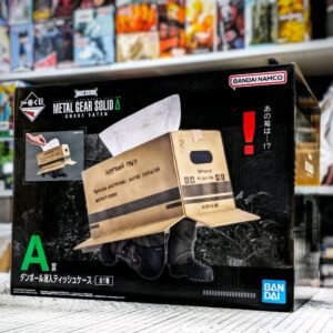 Ichiban Kuji Metal Gear Solid Delta Snake Eater - Cardboard Sneak-in Tissue Case