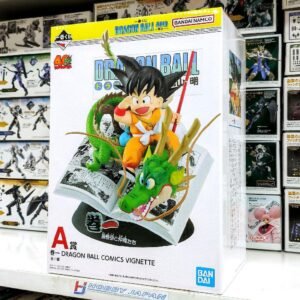 Ichiban Kuji Dragon Ball 40th Comics Vignette Figure - Prize A Son Goku & Shenlong Shen Long Shenron Bandai