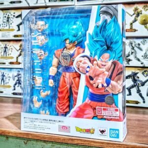 SHF Super Saiyan God Super Saiyan Son Goku - Blue Power Transcending Limits