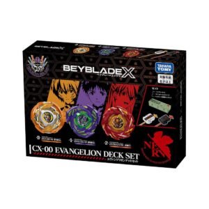 Beyblade X CX-00 Evangelion Deck Set Japan Beycode