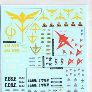 Gundam Decal GD-23 Char Counter Attack