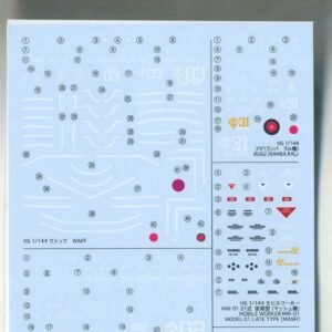 GD-119 Gundam the Origin General Purpose 3 Decal